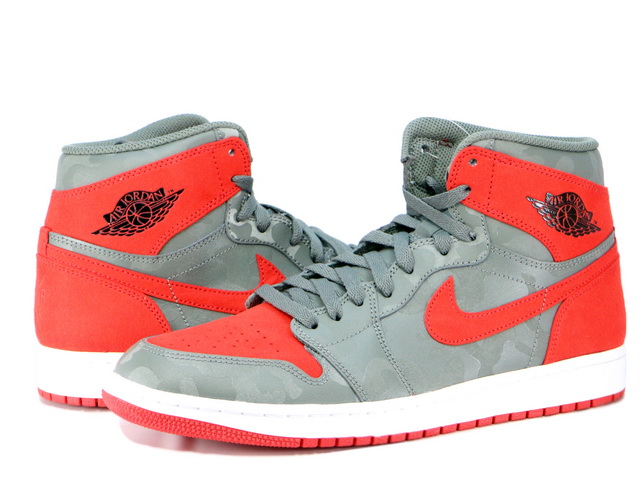 Air Jordan 1 Retro High Premium Camo Red