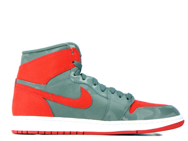 Air Jordan 1 Retro High Premium Camo Red