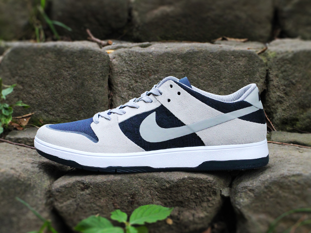 NIKE SB ZOOM DUNK LOW ELITE”MEDIUM GREY/NAVY”01