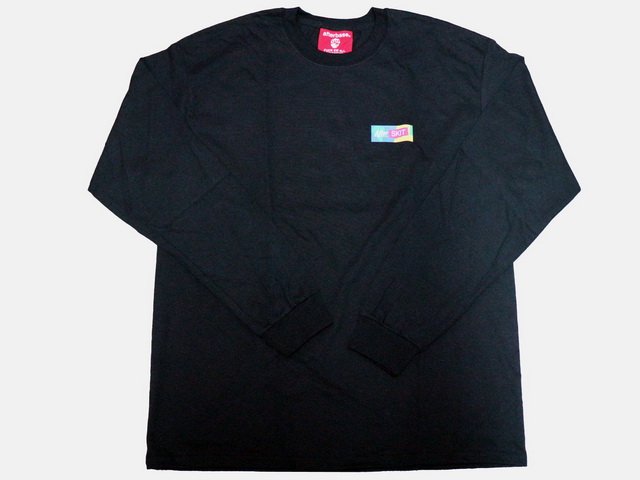 afterbase × SKIT L/S T-SHIRT afterbase-skit-longtee-blk