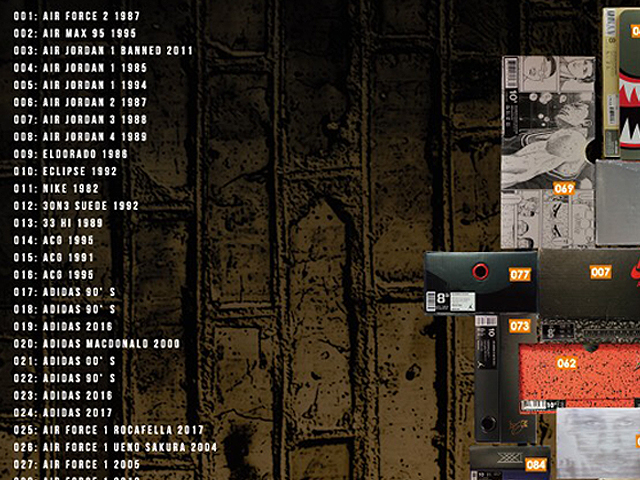 Skit x Anga “History in shoebox” -212 of boxes- 2018 Poster Calendar01
