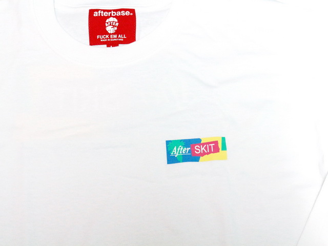 afterbase × SKIT L/S T-SHIRT afterbase-skit-longtee-wht - 1