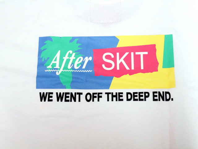 afterbase × SKIT L/S T-SHIRT afterbase-skit-longtee-wht - 3