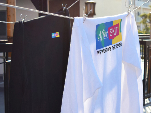 afterbase × SKIT コラボレーション第2弾 L/S T-SHIRT”after skit”01