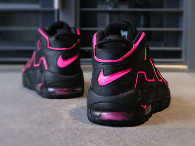 AIR MORE UPTEMPO (GS)”BLACK/PINK”01