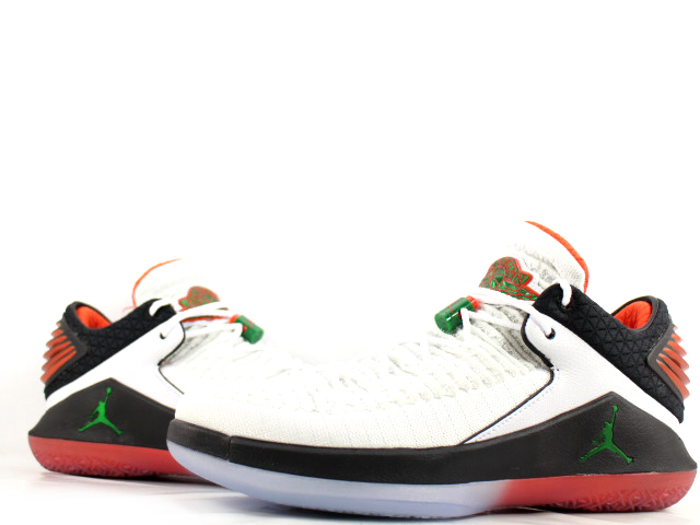 エアージョーダン 32 ロー PF JORDAN BRAND AIR JORDAN XXXII LOW PF WHITE/PINE GREEN-BLACK