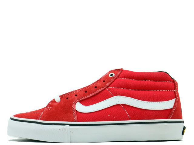 vans sk8 mid red