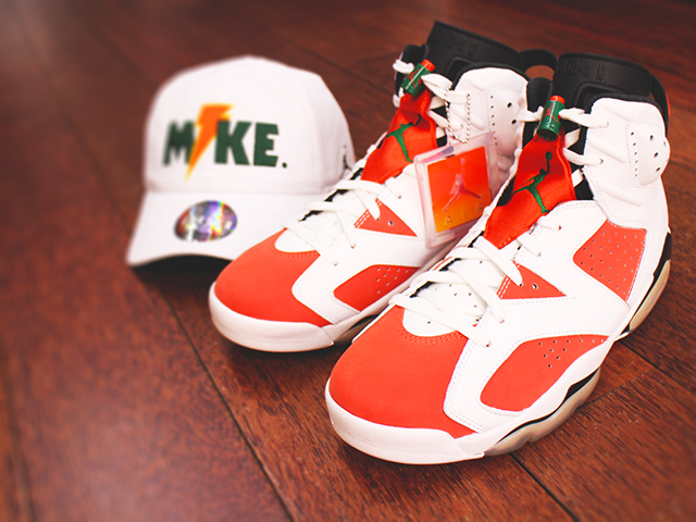 AIR JORDAN 6 RETRO”GATORADE/Be Like Mike”01