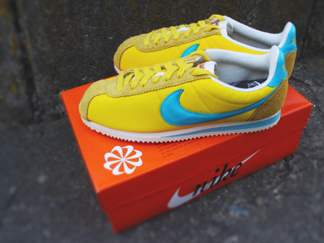CLASSIC CORTEZ NYLON KM QS “TOUR YELLOW/BLUE”01