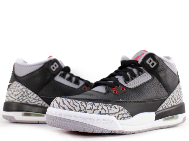 jordan retro 3 black and red