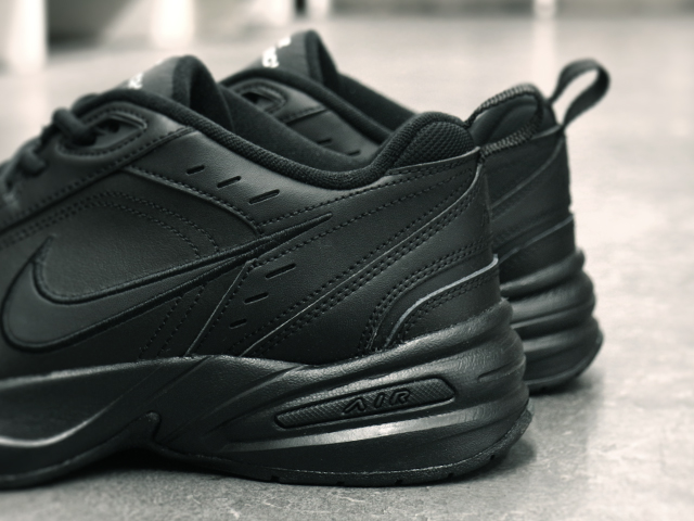 AIR MONARCH 4 BLACK/BLACK “DAD SHOES”01