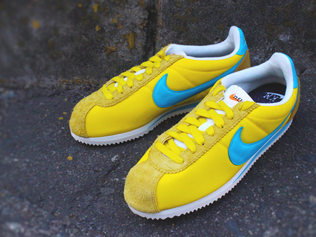 CLASSIC CORTEZ NYLON KM QS “TOUR YELLOW/BLUE”01