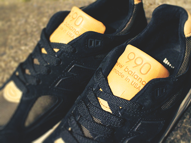 M990 CDB2 “BLACK/VEGGIE TAN”01