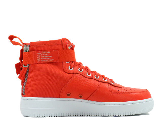 NIKE SF Air Force 1 MID team Orangeスニーカー