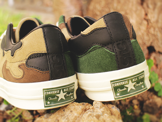 ONE STAR OX “SNEAKERSNSTUFF PATCH GREEN CAMO”01