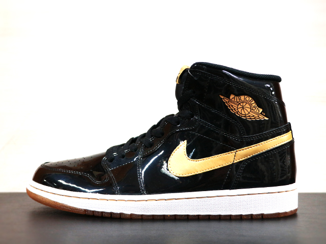 AIR JORDAN 1 RETRO HIGH OG “PATENT BLACK/METALLIC GOLD”01