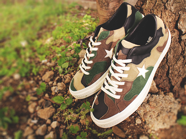 ONE STAR OX “SNEAKERSNSTUFF PATCH GREEN CAMO”01