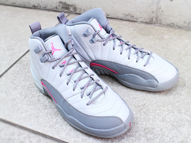 AIR JORDAN 12 RETRO GG “WOLF GREY/VIVID PINK”01