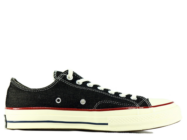 70s コンバース チャックテイラー 一つ星 ブラックフェード　オールスター 海外発売中☆Converse Chuck Taylor Ox '70 “Black Leather
