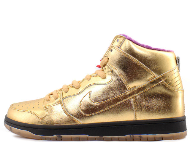 NIKE SB HUMIDITY DUNK HIGH METALLIC GOLD