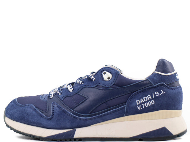 diadora ディアドラ × KITH V7000 DADR S.J. 切り替えコラボスニーカー 紺 ネイビー UK8.5 27cm diadora スニーカー v7000の通販
