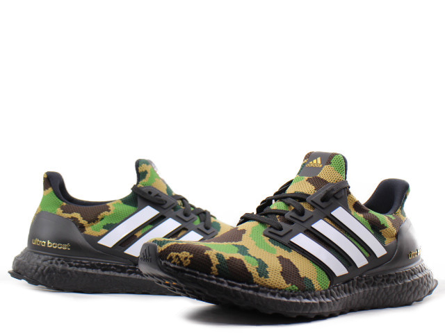 24.5‼️ ULTRA BOOST BAPE adidas 黒スニーカー