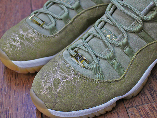 WMNS AIR JORDAN 11 RETRO “OLIVE LUX”01