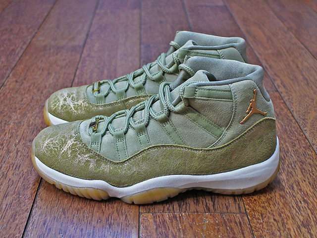 WMNS AIR JORDAN 11 RETRO “OLIVE LUX”01