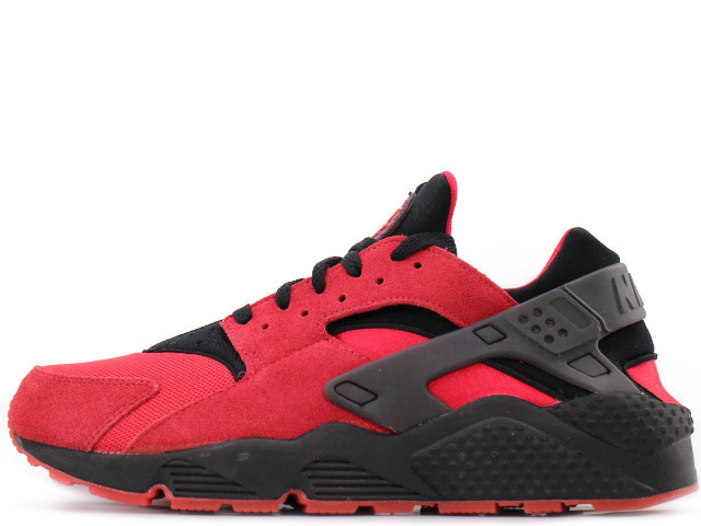 nike air huarache qs black red