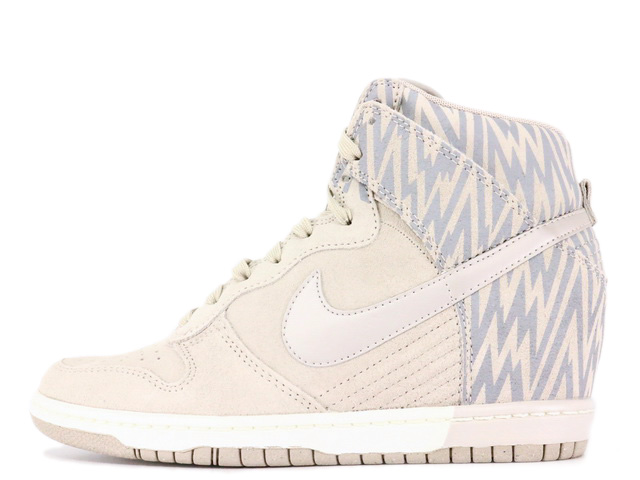 dunk sky hi print blank gris