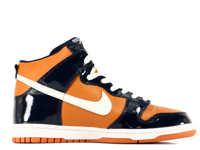 Nike Dunk High 黒/オレンジ スニーカー ステッカーシート付き DUNK HIGH - スニーカーショップSKIT