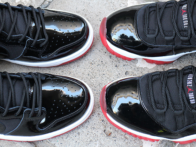 SB ZOOM DUNK HIGH TR QS AIR JORDAN 11 “Bred”01