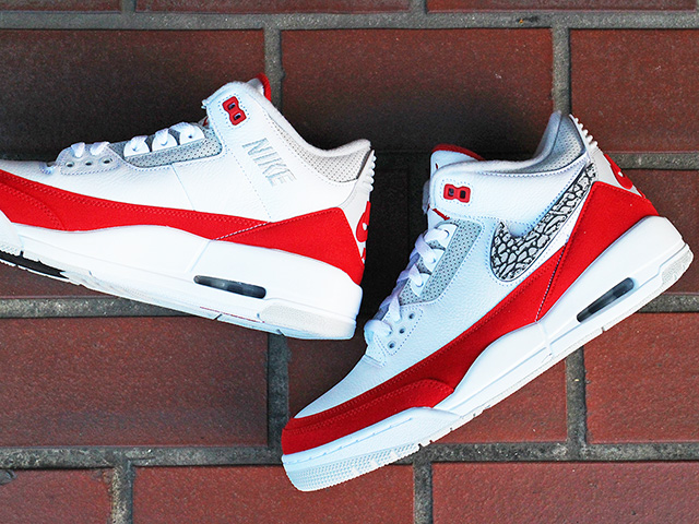 AIR JORDAN 3 RETRO “TINKER HATFIELD” SPECIAL WHITE/RED01