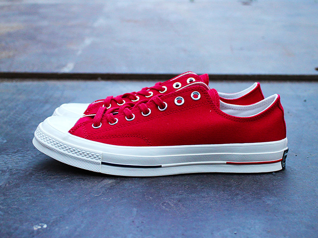 CONVERSE CHUCK 70 OX “HERITAGE COURT” RED01