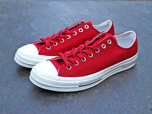 CONVERSE CHUCK 70 OX “HERITAGE COURT” RED01