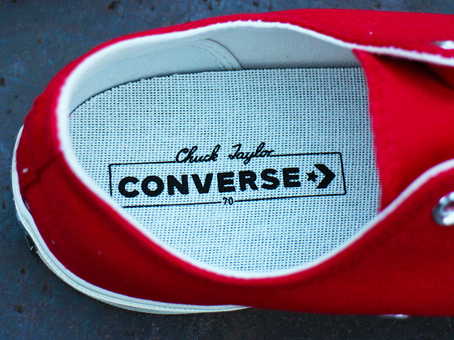 CONVERSE CHUCK 70 OX “HERITAGE COURT” RED01