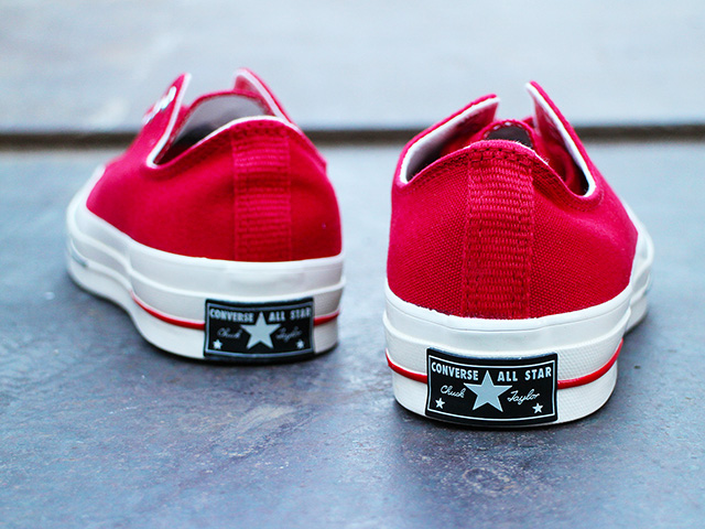 CONVERSE CHUCK 70 OX “HERITAGE COURT” RED01