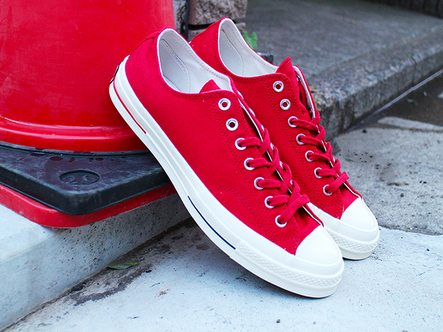 CONVERSE CHUCK 70 OX “HERITAGE COURT” RED01