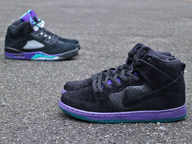DUNK HIGH PREMIUM SB “AJ5-BLACK GRAPE”01