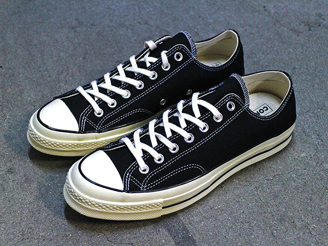 CONVERSE CHUCK TAYLOR ALL STAR 70 OX “BLACK/EGRET”01