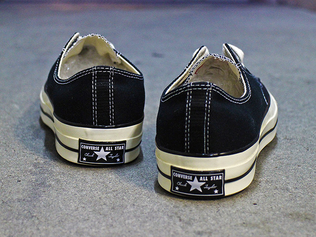 CONVERSE CHUCK TAYLOR ALL STAR 70 OX “BLACK/EGRET”01