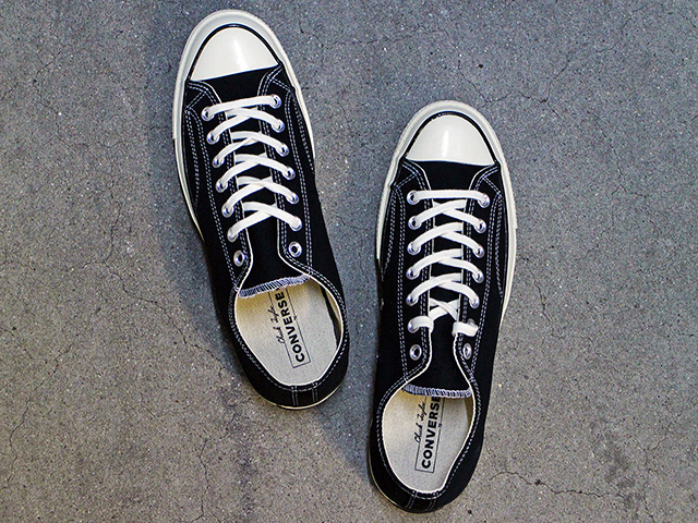CONVERSE CHUCK TAYLOR ALL STAR 70 OX “BLACK/EGRET”01