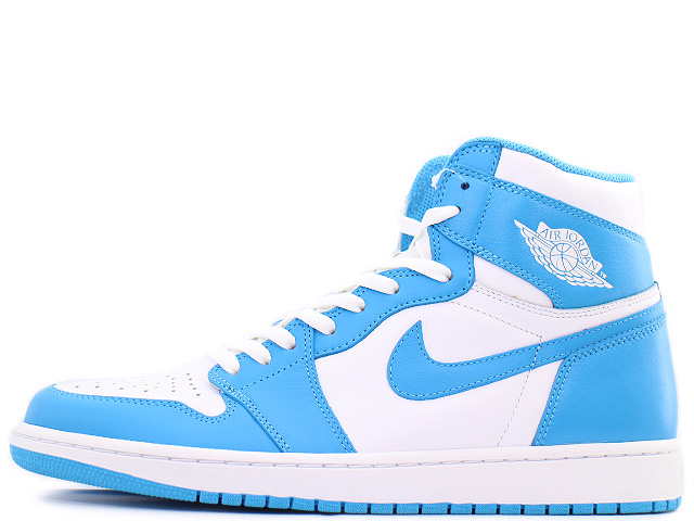 NIKE ナイキ スニーカー 555088-117 Air Jordan 1 Retro High UNC AJ1 エアジョーダン レトロ ハイ スニーカー ライトブルー系 27.5cm