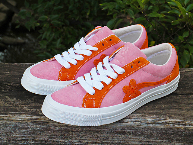 CONVERSE ONE STAR GOLF LE FLEUR OX “CANDY PINK/ORANGE PEEL”01