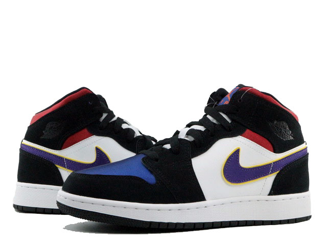 AIR JORDAN 1 MID SE (GS) BQ6931-005 - 1