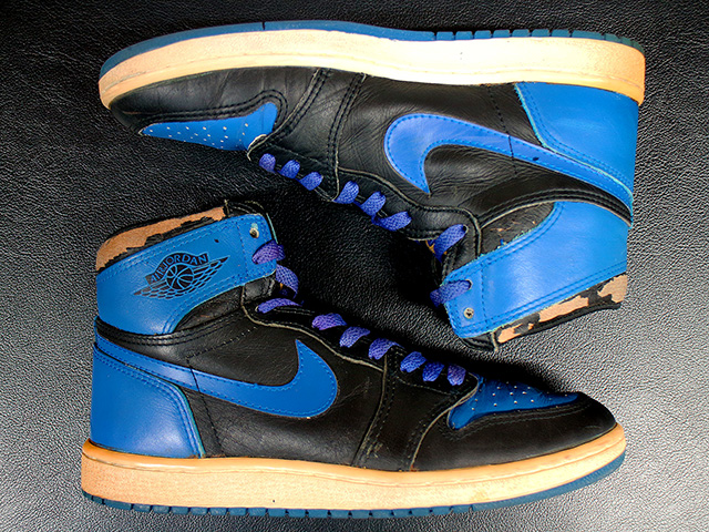 AIR JORDAN 1 ORIGINAL 1985 “BLACK/ROYAL BLUE”01