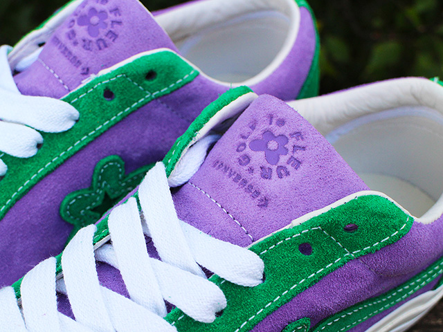 CONVERSE ONE STAR GOLF LE FLEUR OX “PURPLE HEART/JOLLY GREEN”01