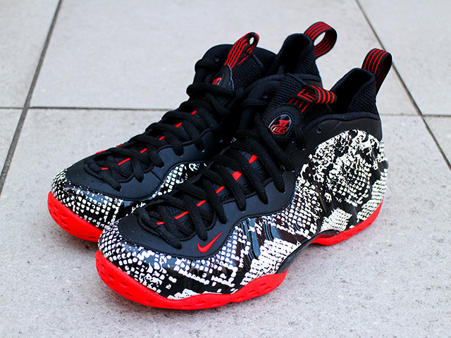 AIR FOAMPOSITE ONE “ALBINO SNAKESKIN”01