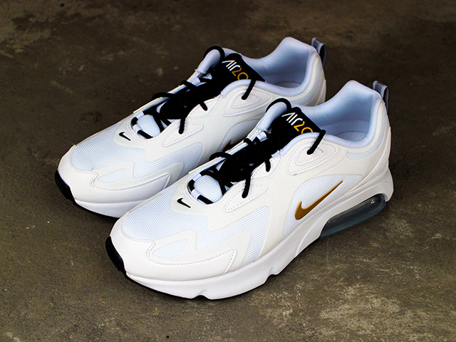AIR MAX 200 “WHITE/METALLIC GOLD”01