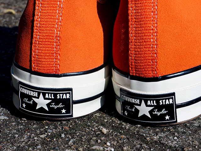 CONVERSE CHUCK 70 HI “ORANGE SUEDE/EGRET”01